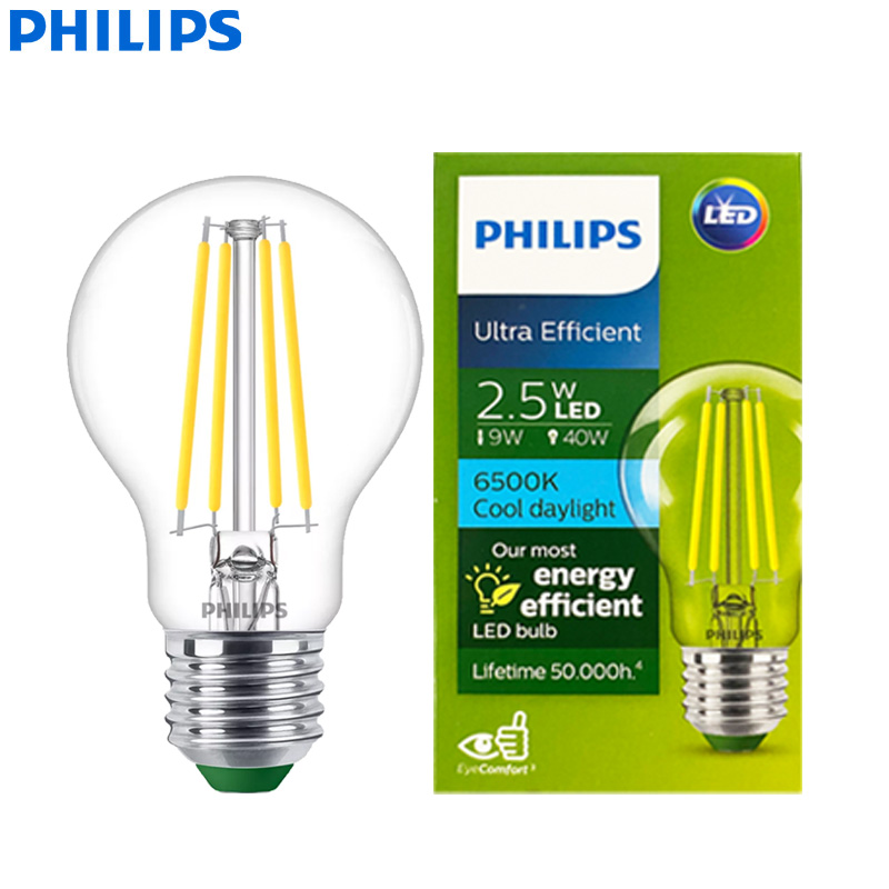 Philips Bulb Led Classic - PHILIPS Ultra Efficient LED Filament Bulb