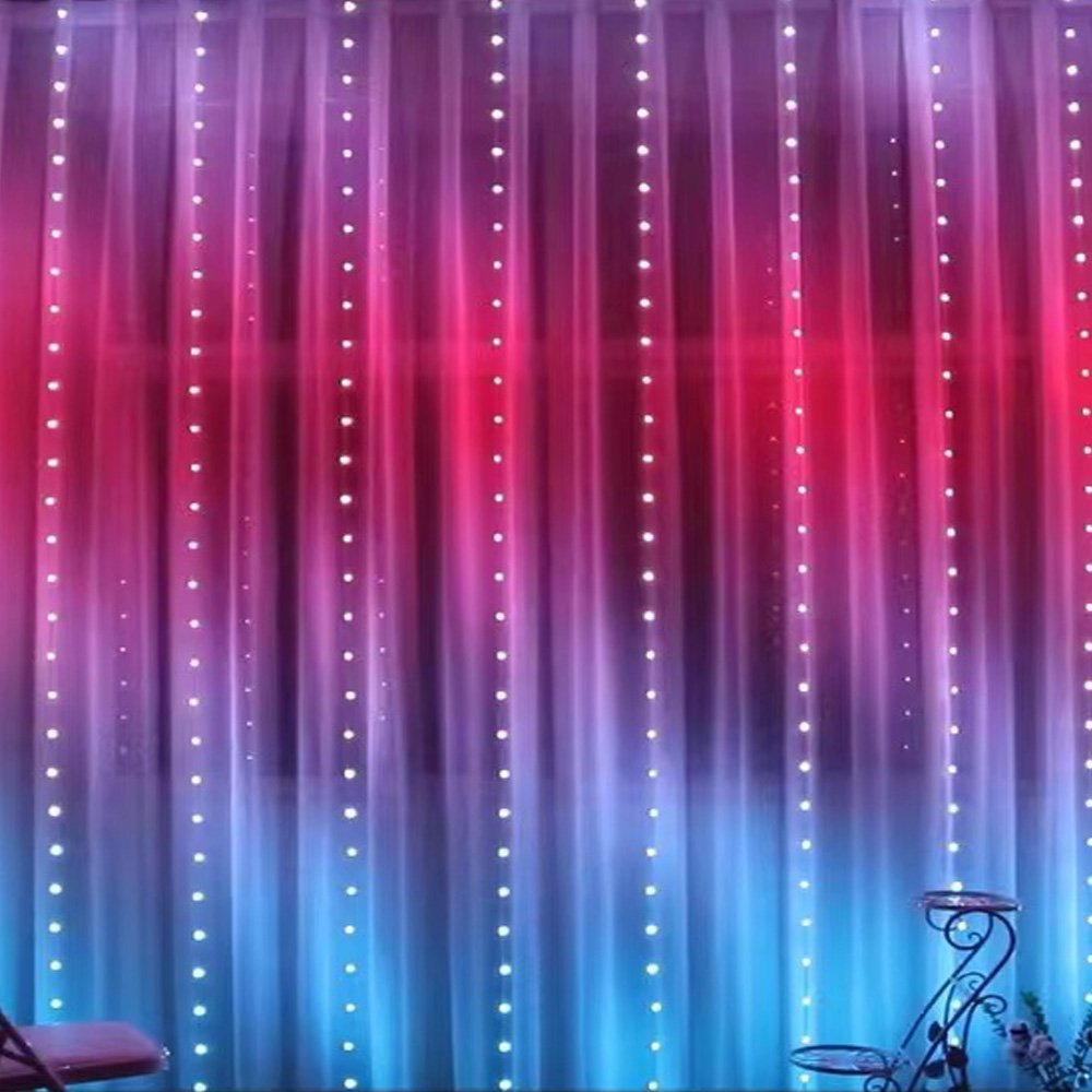 Lighting Decoration Ideas - 3M RGB Smart LED Curtain Lights