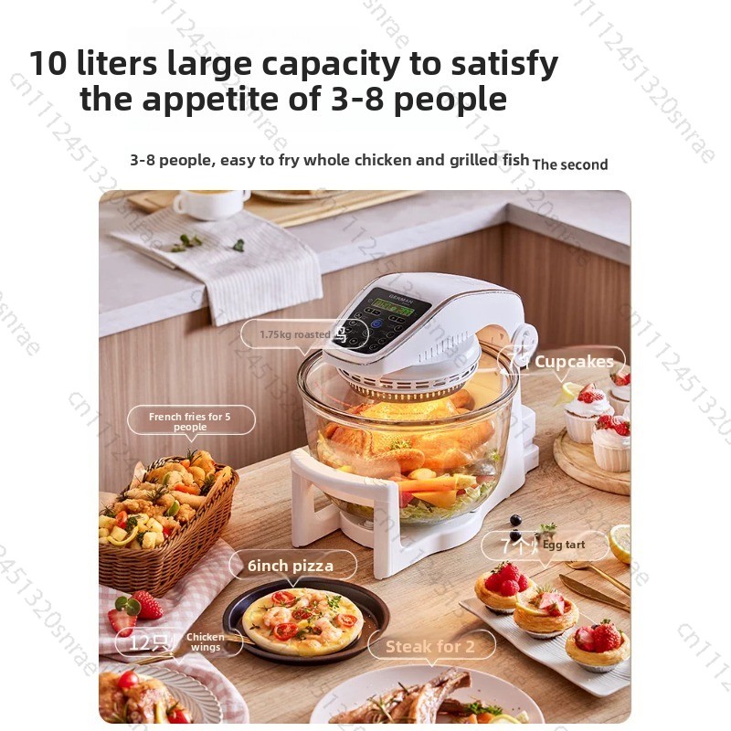Glass Air Fryer, Household Smo - огляд і ціна Lighting Visual
