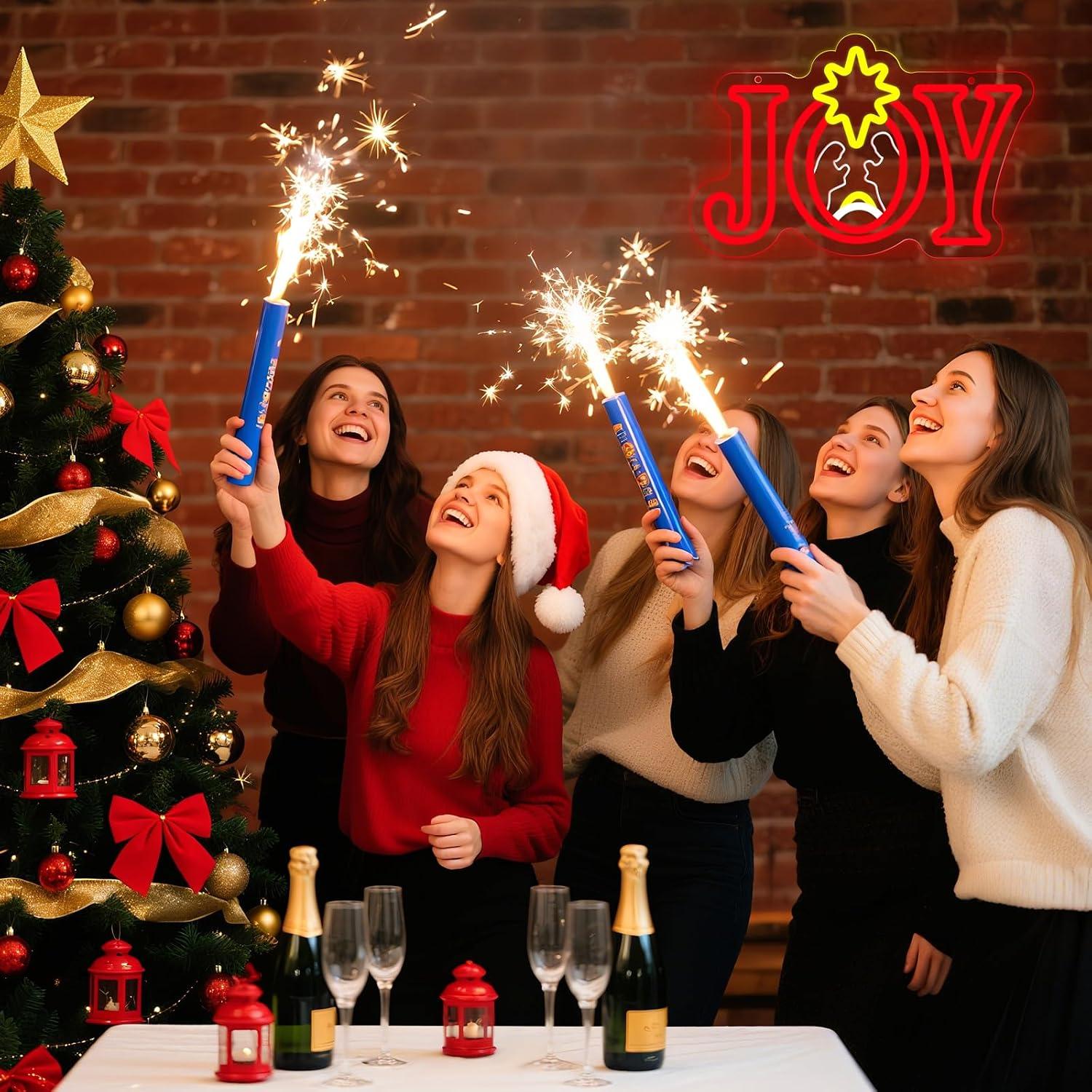 Joy Nativity Scene Neon Sign U - огляд і ціна Lighting Christmas Decor