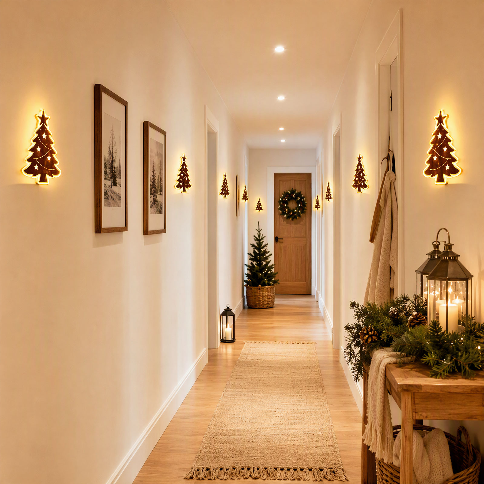 Santa Claus Reindeer Glowing 3 - огляд і ціна Up Lighting Decor