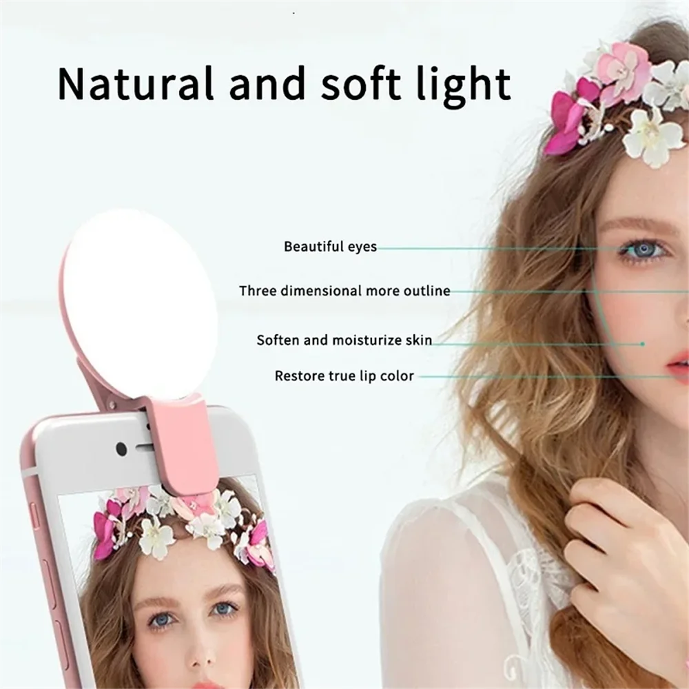 Portable Mini Selfie Ring Ligh - огляд і ціна Lighting Visual