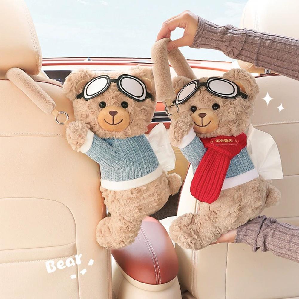 Cute Bear Car Tissue Box Holde - огляд і ціна Lighting Mcqueen Bedroom Decor