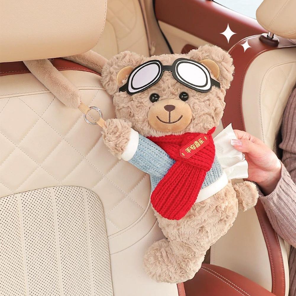 Cute Bear Car Tissue Box Holde - огляд і ціна Lighting Mcqueen Bedroom Decor