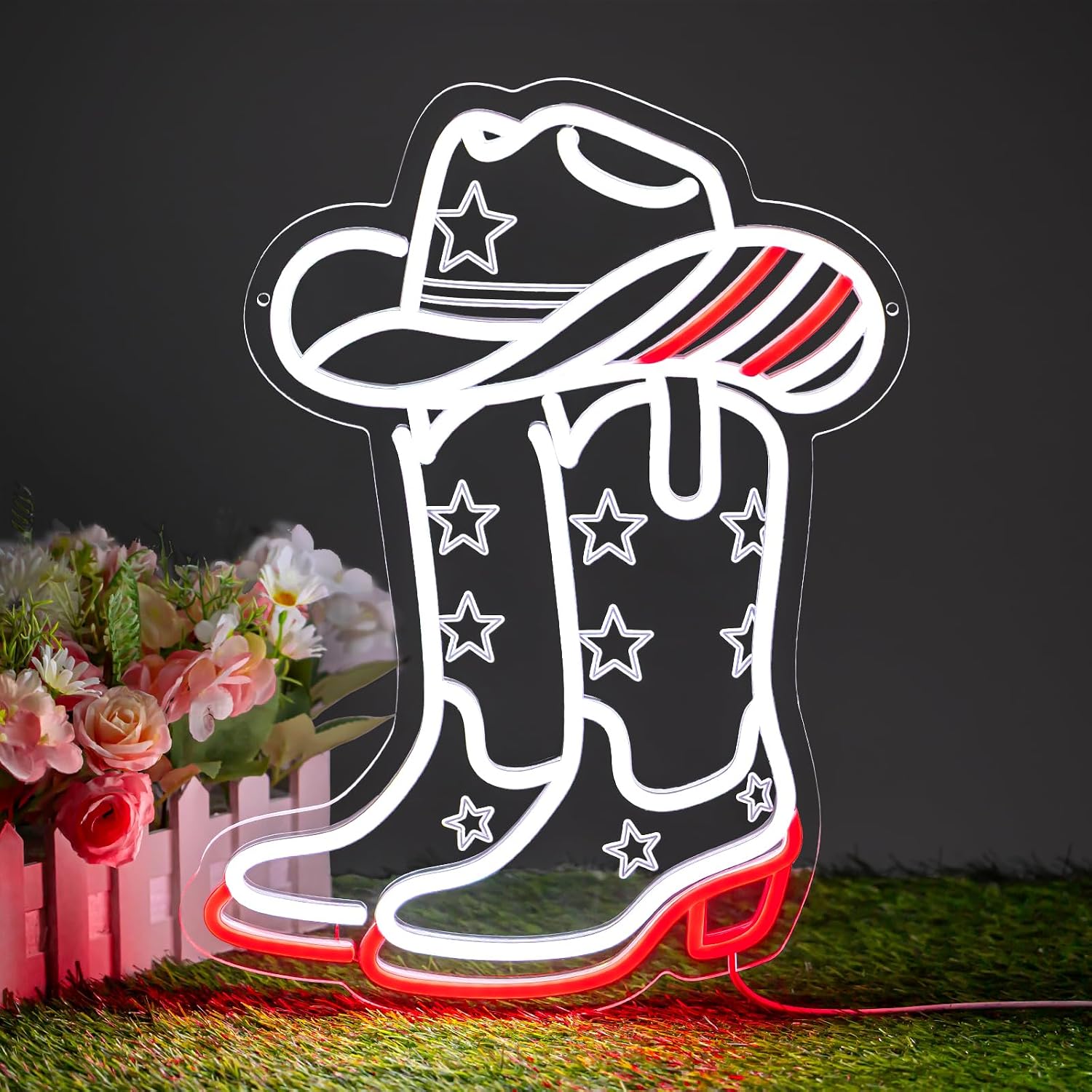 Cowboy Boots and Hat LED Neon  - огляд і ціна Lighting Decoration Ideas