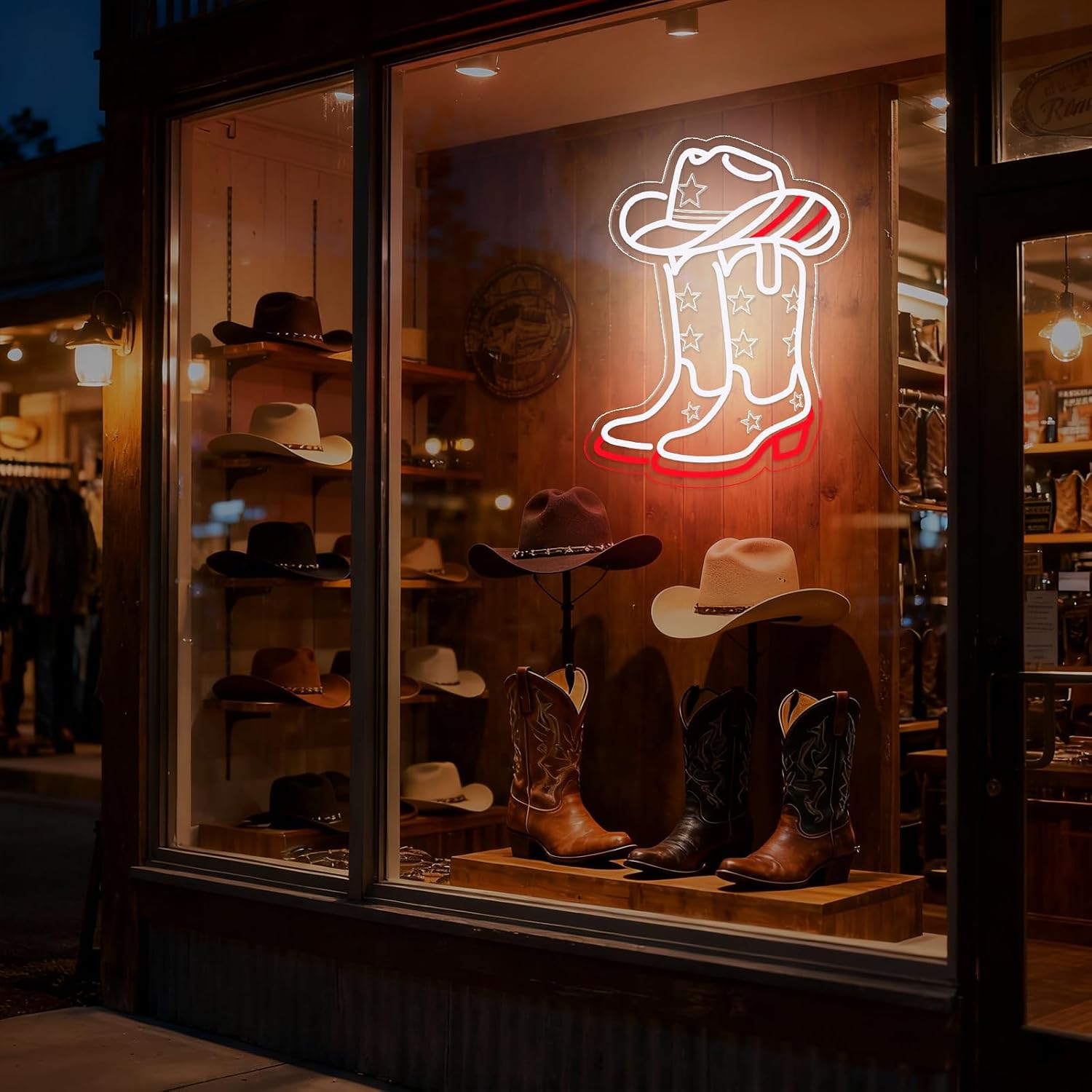 Cowboy Boots and Hat LED Neon  - огляд і ціна Lighting Decoration Ideas