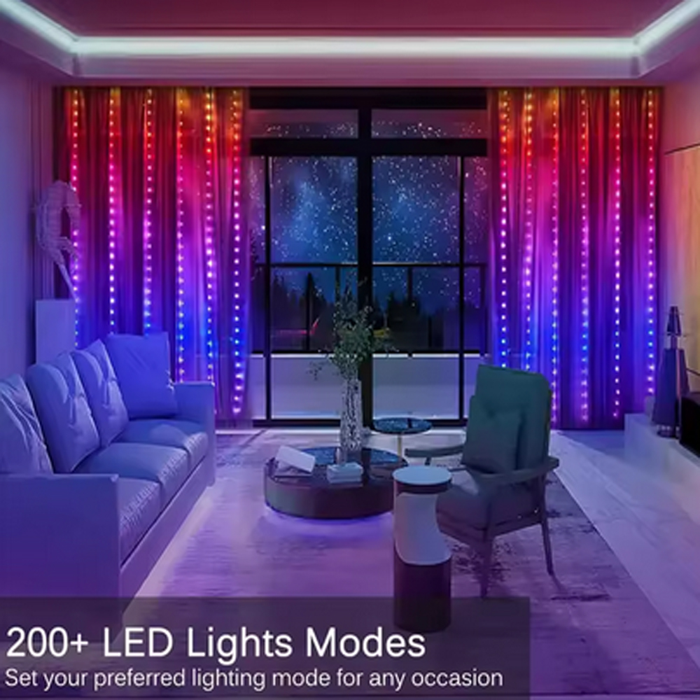 3M RGB Smart LED Curtain Light - огляд і ціна Lighting Decoration Ideas